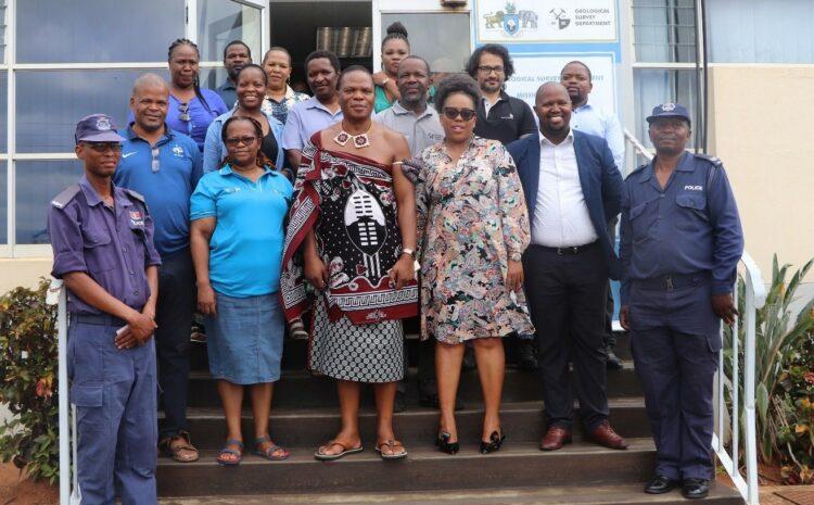  THE COUNCIL FOR GEOSCIENCE ADVANCES ITS GEOSCIENCE DIPLOMACY WITH ESWATINI COUNTERPART