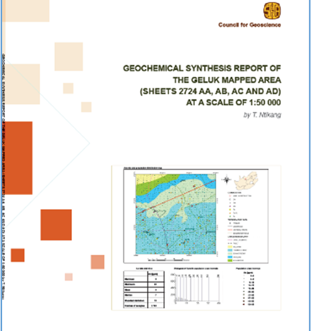 Release of Geochemical Synthesis Reports