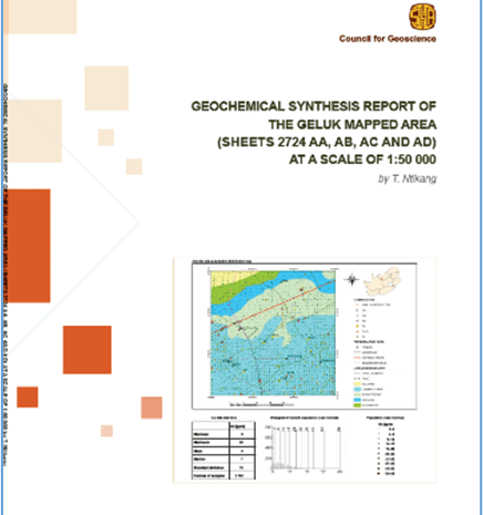  Release of Geochemical Synthesis Reports